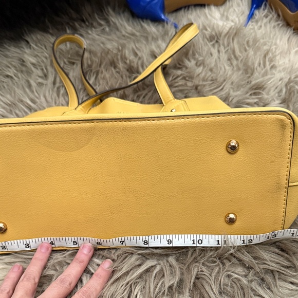 Aldo Vibrant Yellow and Red Tote Bag - Picture 4 of 13